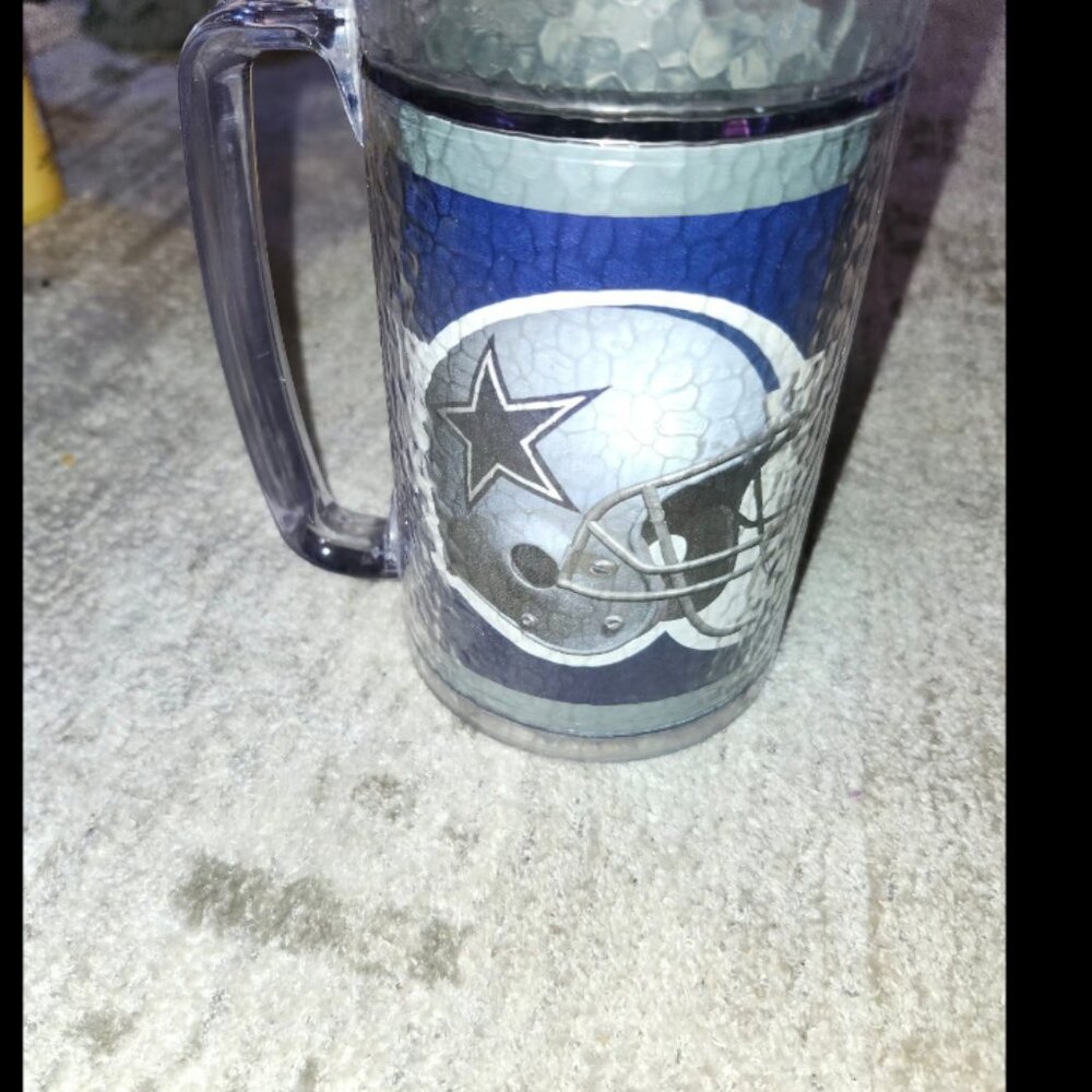 NFL Dallas Cowboys hard plastic Thermal cup
